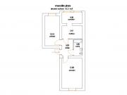 Satılır 2 otaqlı 52 m2 köhnə tikili 20-ci sahə