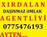 İcarəyə verilir 1 otaqlı 100 m2 həyət evi Xırdalan