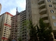 Satılır 1 otaqlı 58 m2 yeni tikili İnşaatçılar m.