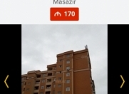 İcarəyə verilir 1 otaqlı 41 m2 yeni tikili Masazır