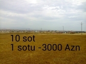 Satılır 10 sot torpaq Saray