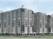 Satılır 3 otaqlı 177 m2 yeni tikili Elmlər Akademiyası m.