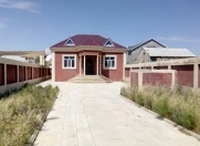 Satılır 4 otaqlı 100 m2 həyət evi Qobu