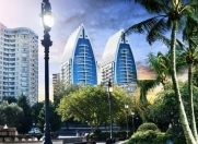 Satılır 4 otaqlı 302 m2 yeni tikili Nərimanov heykəli