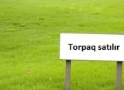 Satılır 1800 sot torpaq Qobu