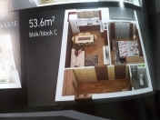 Satılır 1 otaqlı 53.6 m2 yeni tikili Xırdalan