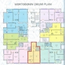 Satılır 1 otaqlı 60.6 m2 yeni tikili Yeni Yasamal