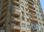 Satılır 1 otaqlı 57 m2 yeni tikili Qara Qarayev m.