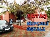 Satılır 3 otaqlı 80 m2 həyət evi Zabrat 2