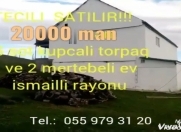 Satılır 4 otaqlı 130 m2 bağ evi İsmayıllı