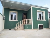 Satılır 4 otaqlı 100 m2 həyət evi Novxanı