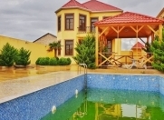 İcarəyə verilir 4 otaqlı 350 m2 bağ evi Xəzər r.