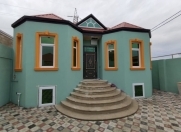 Satılır 3 otaqlı 100 m2 həyət evi Novxanı