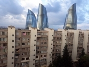 Satılır 3 otaqlı 90 m2 yeni tikili Elmlər Akademiyası m.