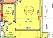 Satılır 2 otaqlı 51 m2 yeni tikili Masazır