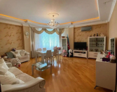 Satılır 3 otaqlı 120 m2 yeni tikili İnşaatçılar m.