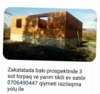 Satılır 3 sot torpaq Zaqatala