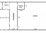 Satılır 4 otaqlı 350 m2 həyət evi Naxçıvan