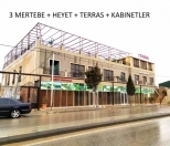 İcarəyə verilir 14 otaqlı 2200 m2 obyekt Binə