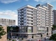 Satılır 1 otaqlı 60.3 m2 yeni tikili 28 May m.