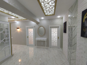 Satılır 3 otaqlı 120 m2 yeni tikili Həzi Aslanov