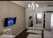 Satılır 1 otaqlı 40 m2 yeni tikili İnşaatçılar m.