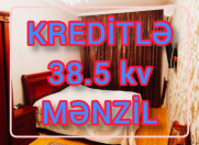 Satılır 1 otaqlı 38 m2 yeni tikili Masazır