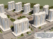 Satılır 2 otaqlı 54.2 m2 yeni tikili Saray