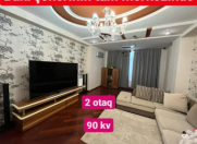 Satılır 2 otaqlı 90 m2 yeni tikili 20 yanvar m.