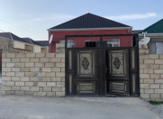 Satılır 2 otaqlı 100 m2 həyət evi Qobu