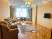 İcarəyə verilir 3 otaqlı 150 m2 yeni tikili Dədə Qorqud parkı