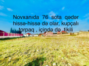 Satılır 76 sot torpaq Novxanı