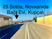 Satılır 9 otaqlı 380 m2 bağ evi Novxanı
