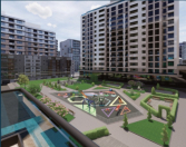 Satılır 2 otaqlı 97 m2 yeni tikili Nizami m.