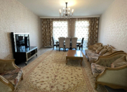 İcarəyə verilir 3 otaqlı 110 m2 yeni tikili Nizami m.