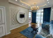 İcarəyə verilir 3 otaqlı 96 m2 yeni tikili Qara Qarayev m.