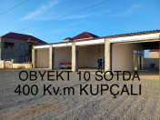 Satılır 9 otaqlı 400 m2 obyekt Məhəmmədli