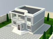 Satılır 6 otaqlı 200 m2 həyət evi Novxanı