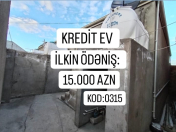 Satılır 2 otaqlı 60 m2 həyət evi Maştağa