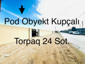 Satılır 24 sot torpaq Binə