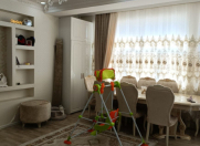 İcarəyə verilir 3 otaqlı 95 m2 yeni tikili Masazır