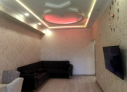 Satılır 1 otaqlı 64 m2 yeni tikili Qara Qarayev m.