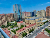 İcarəyə verilir 2 otaqlı 90 m2 yeni tikili Şah İsmayıl Xətai m.