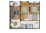 Satılır 3 otaqlı 102 m2 yeni tikili Sumqayıt