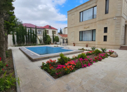 İcarəyə verilir 5 otaqlı 400 m2 villa Ayna Sultanova heykəli