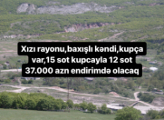 Satılır 15 sot torpaq Xızı