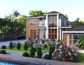 Satılır 5 otaqlı 240 m2 həyət evi Mərdəkan