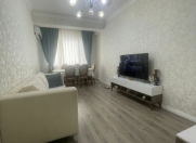 Satılır 3 otaqlı 100 m2 yeni tikili Qaraçuxur