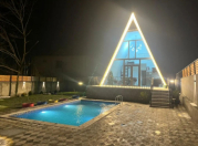 Satılır 4 otaqlı 80 m2 bağ evi Qəbələ