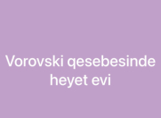 Satılır 6 otaqlı 100 m2 həyət evi Rəsulzadə